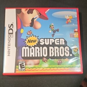 Nintendo Red New Super Mario Bros. Video Game